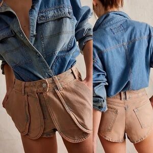 NWT We The Free Prince Street Denim Shorts